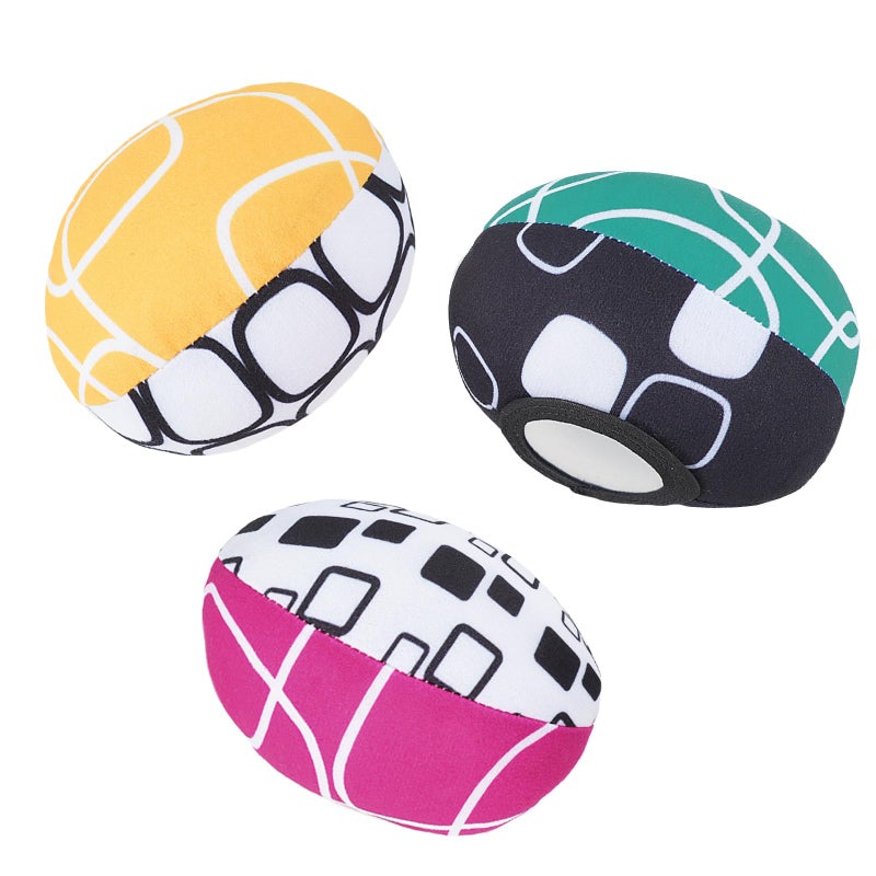Tayerop The MamaRoo Replacement Balls (for Mamaroo Swing) Offer More Interaction and Reversible Ball Options to Complement The Multi-Coloured MamaRoo Cradle in a Set of 3 Balls - Image 1